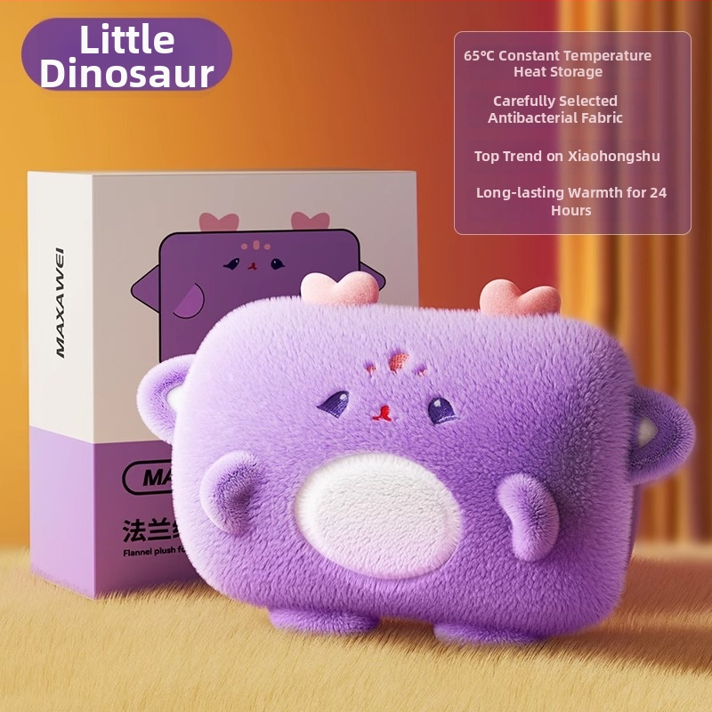 Įkraunamas karšto vandens butelės šildytuvas su Cu grafeno šildymu, 220V, 50W, PVC korpusas, temperatūros reguliavimas