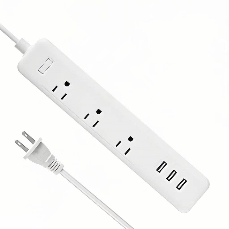 Išskirtinis, tarptautinis, JAV standarto 3 USB maitinimo jungtis su išmaniuoju mobiliųjų telefonų ir planšetinių kompiuterių atpažinimu, kelių prievadų įkrovimo lizdas