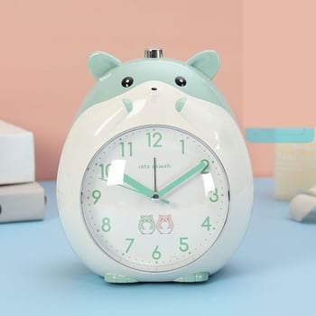 Astronauto tematikos balso žadintuvas vaikams ir berniukams, patvarus, išmanus, mokiniams pritaikytas stalo laikrodis