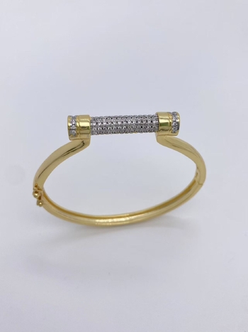 Brățară personalizată cu șurub, în stil european și american, incrustată cu diamante, brățară în formă de potcoavă în formă de D, tendință la modă, brățară creativă, bijuterii