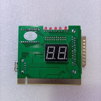 Placă de testare PCI cu dublă utilizare și afișaj față-verso cu port paralel, placă de diagnosticare USB, placă de testare PCI pentru placa de bază
