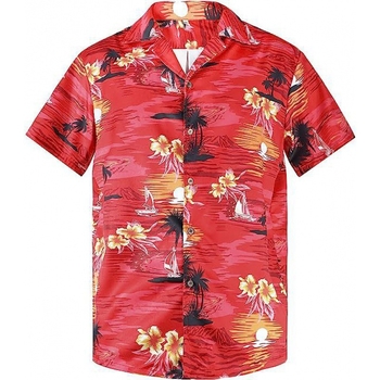 Трансгранична мъжка ежедневна свободна риза европейски размер Хавайски плаж 3D дигитален печат плаж