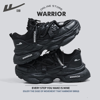 Warrior vīriešu apavi, biezas kedas, jauns rudens-ziemas stils, vīriešu sporta apavi ar flīsa oderi, ikdienas apavi ar biezu zoli, augumu palielinoši B