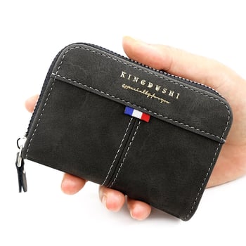 Cel mai bine vândut port-card tip acordeon pentru bărbați, cu model patchwork, port-card cu sloturi multiple pentru carduri, port-card de identitate, portofel pentru monede, livrare transfrontalieră