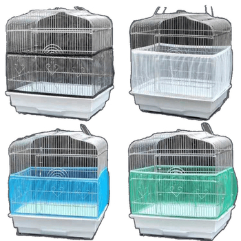 Linnupuuri võrgust kate, eksklusiivne papagoipuuri kaitsekile, kandiline linnukate, sulgede kaitse ja toidulekke vastane kate.