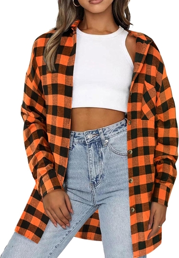 Klasikiniai languoti medvilniniai marškiniai, laisvalaikio, ilgomis rankovėmis, lengvas švarkas su apykakle ir sagomis, marškiniai moterims