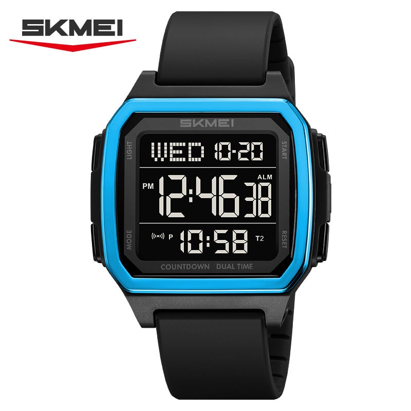 Moment Beauty Sports електронен часовник, прост водоустойчив многофункционален нощен будилник за жени и мъже