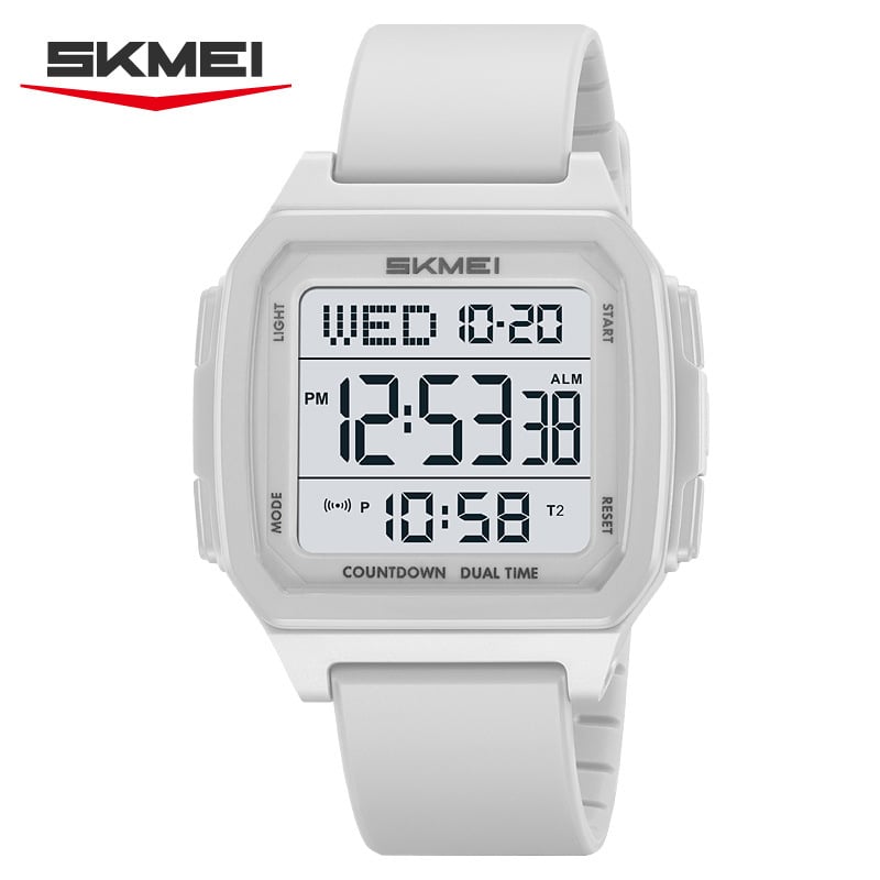 Moment Beauty Sports електронен часовник, прост водоустойчив многофункционален нощен будилник за жени и мъже