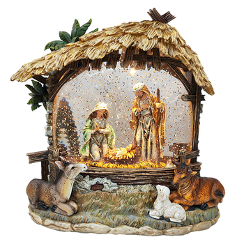 Коледна украса – яслена сцена, PET материал, инжекционно формована, Beiwei