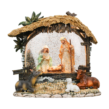 Коледна украса – яслена сцена, PET материал, инжекционно формована, Beiwei