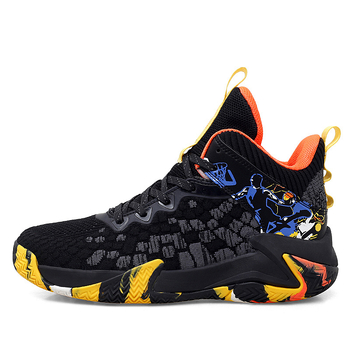 баскетболни обувки, високи, дишаща технология, леки, противохлъзгаща подметка