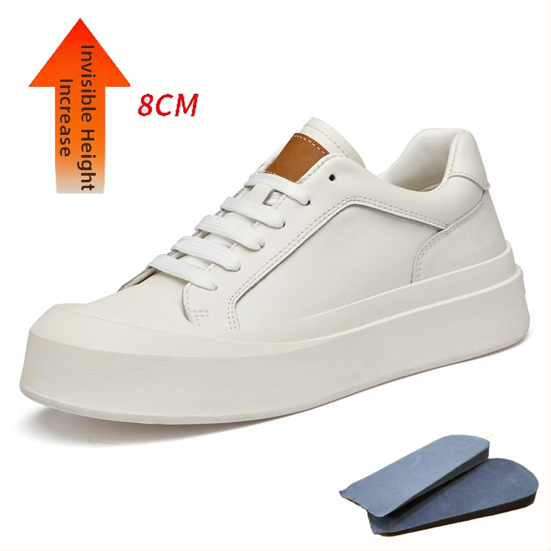 Meeste tossud 6 cm kõrgendusega paksu talla, ümmarguse varbaga, pealiskate teise klassi nahast, kummist talla, EVA sisetald