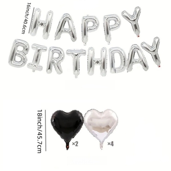 Balon decorativ din folie de aluminiu, formă rotundă, fără siglă, potrivit pentru zile de naștere, Ziua Îndrăgostiților, Ziua Chinei pentru îndrăgostiți, nunți, Ziua copiilor, Ziua Independenței