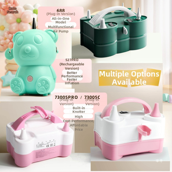 Elektriline baloonide täitja, kaasaskantav ja automaatne, Rate xun bränd, pakend 0.4