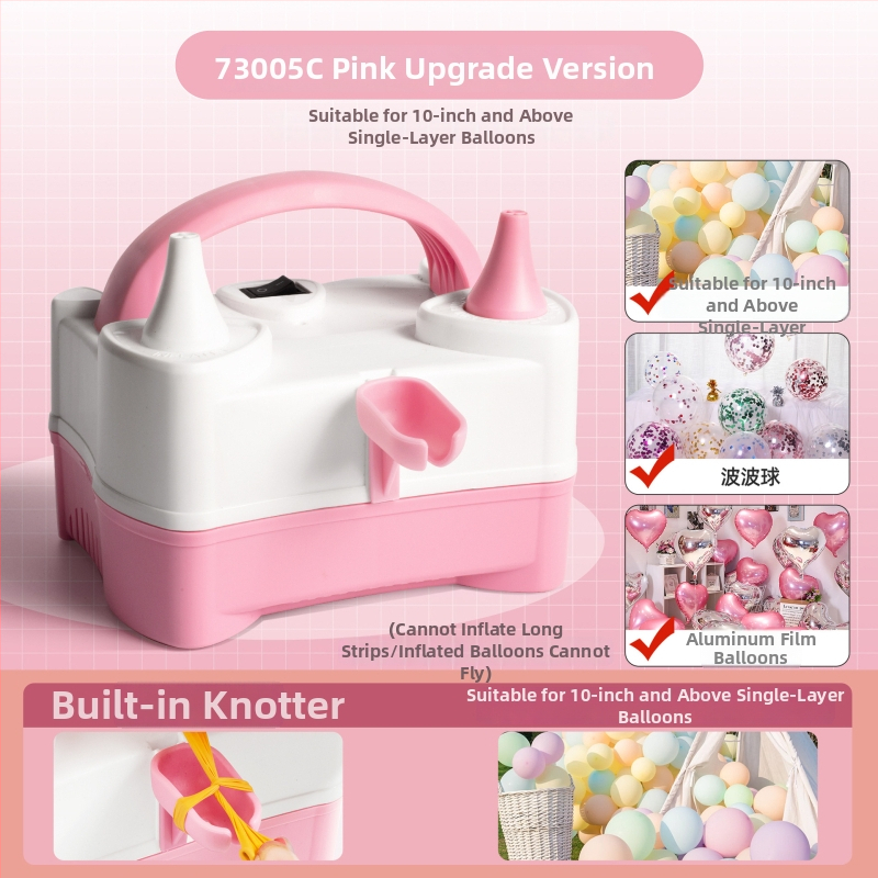 Elektriline baloonide täitja, kaasaskantav ja automaatne, Rate xun bränd, pakend 0.4