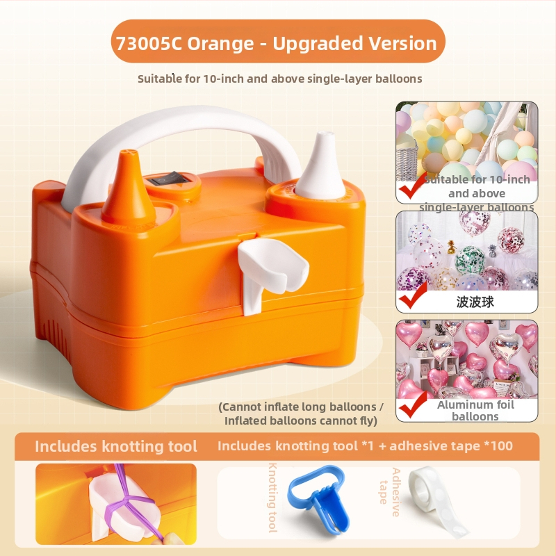 Elektriline baloonide täitja, kaasaskantav ja automaatne, Rate xun bränd, pakend 0.4