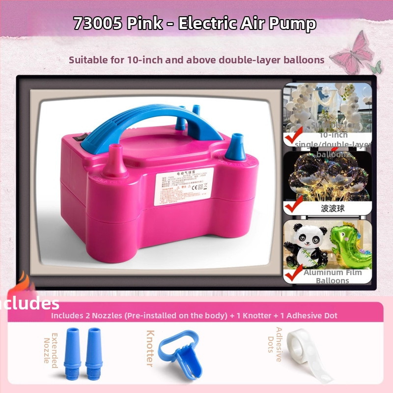 Elektriline baloonide täitja, kaasaskantav ja automaatne, Rate xun bränd, pakend 0.4