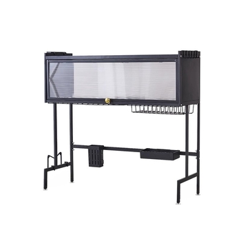 Мултифункционална поставка за кухненска мивка, желязо-сплав, персонализируема с печат на лого, пусната през 2024 г.