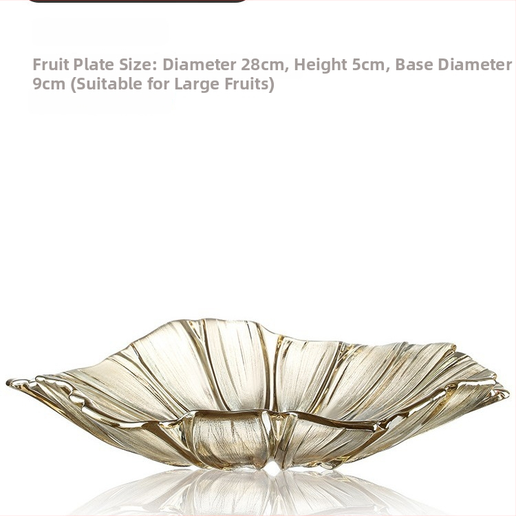 Nino stikla augļu plate ar saulespuķu motīvu – moderns minimālistisks dizains, izlaista 2022. gadā