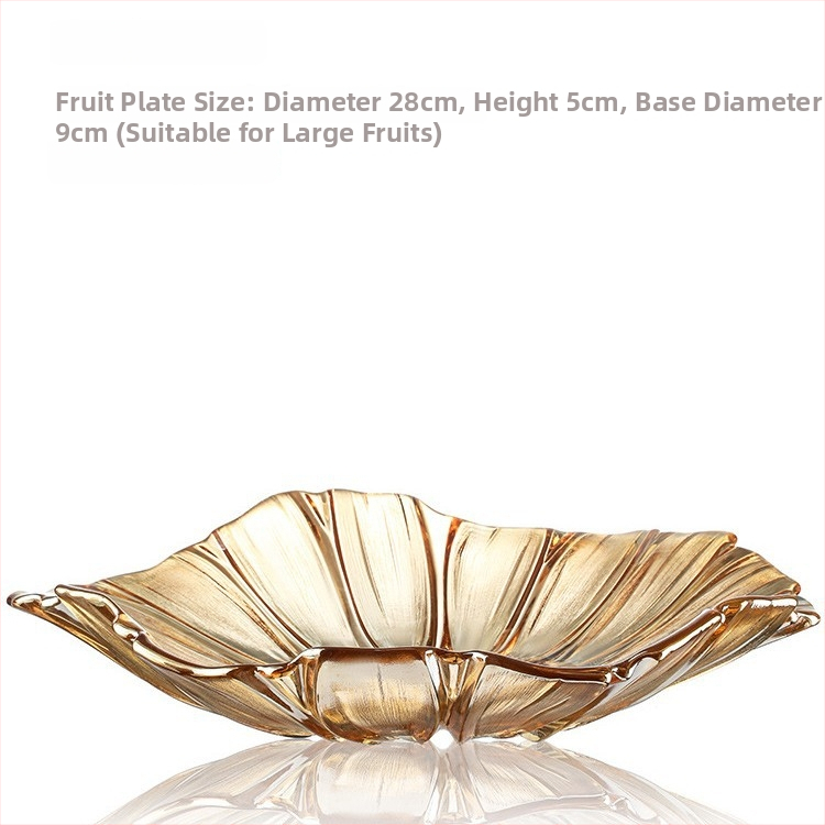 Nino stikla augļu plate ar saulespuķu motīvu – moderns minimālistisks dizains, izlaista 2022. gadā