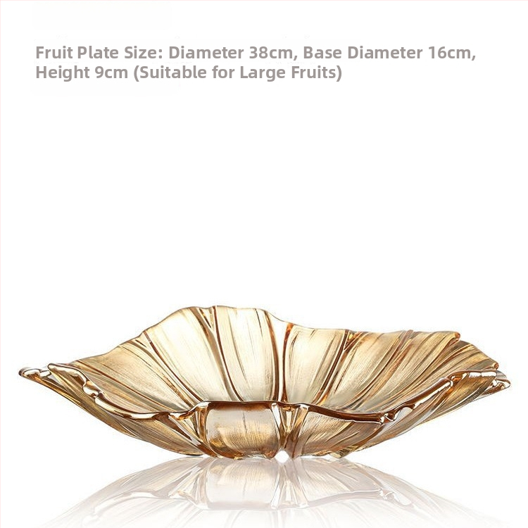 Nino stikla augļu plate ar saulespuķu motīvu – moderns minimālistisks dizains, izlaista 2022. gadā