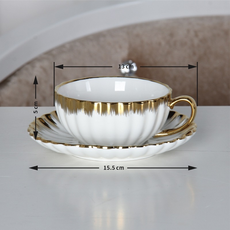 Дълбока кръгла керамична чиния с електроплатирана повърхност, микровълнова съвместимост, възможност за печат на лого