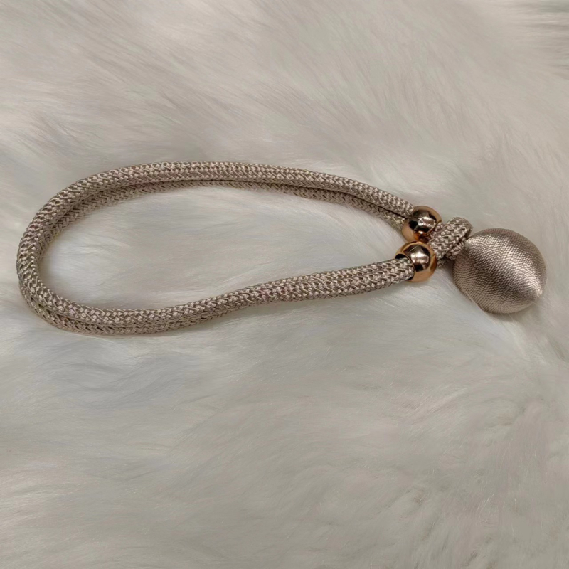 Лента за завеси – комплект от две, регулиема, стил: модерен минимализъм, материя: копринено нетъкано платно