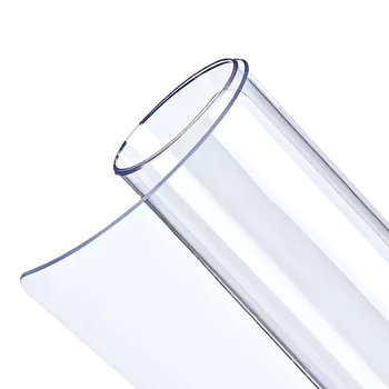 PVC прозрачна подложка за маса, правоъгълна, дебелина 0.7–2.5 мм, антиплъзгаща и топлоизолационна, за хотелски условия