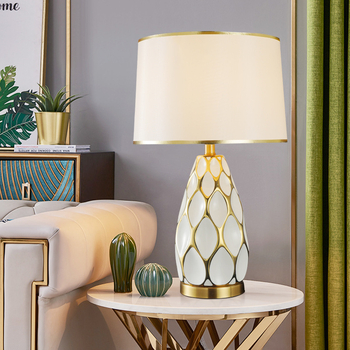 Настолна лампа керамична с мрежеста структура, модел Rx181, 220V, нощно осветление, меко околно осветление, изработено по чертежи