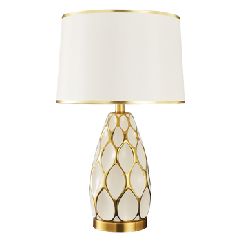 Настолна лампа керамична с мрежеста структура, модел Rx181, 220V, нощно осветление, меко околно осветление, изработено по чертежи