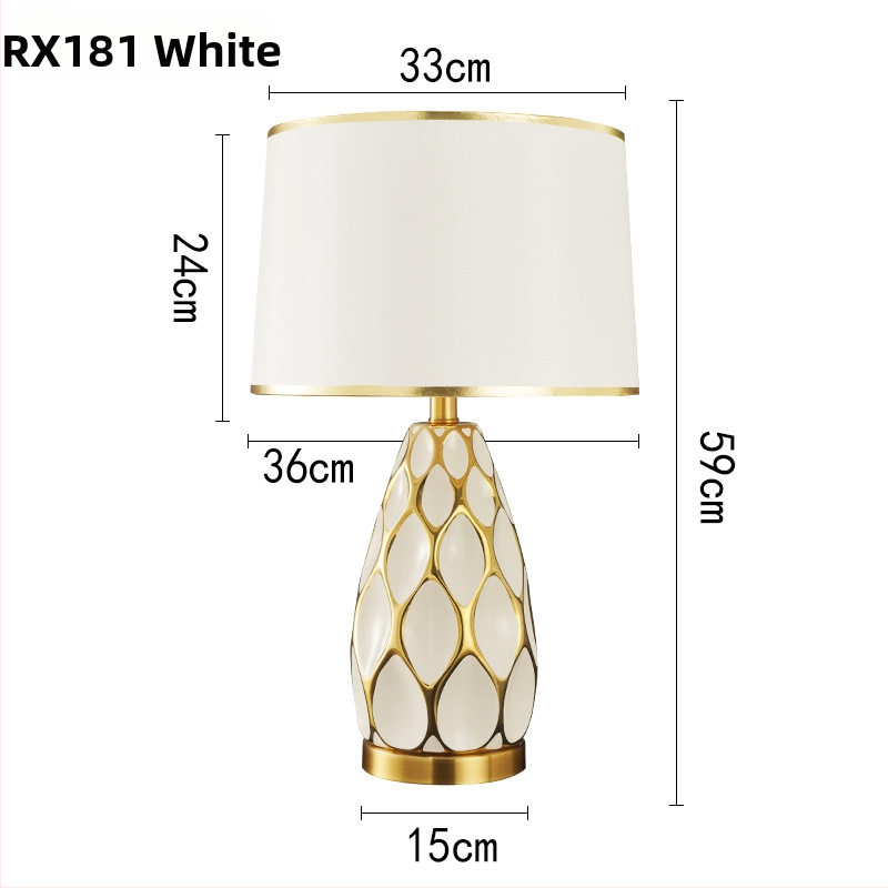 Stalo lemputė iš keramikos su medaus lizdo raštu, modelis Rx181, 220V, naktinis apšvietimas, apšvietimas aplinkai, gaminta pagal brėžinius