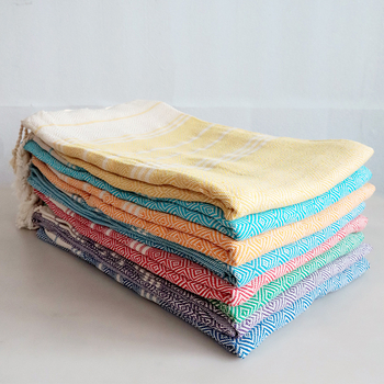 Хавлия за баня и плаж, памук, 300–400 г, нишково боядисана прежда, 10s прежда, персонализация