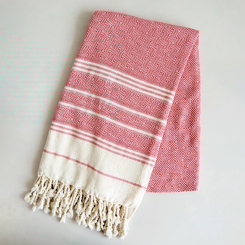 Хавлия за баня и плаж, памук, 300–400 г, нишково боядисана прежда, 10s прежда, персонализация