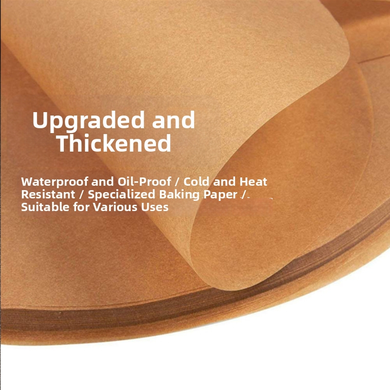 Cheyu stačiakampis kepimo popierius su silikono danga, vienkartinis kepsninės kilimėlis, 40 g/m²