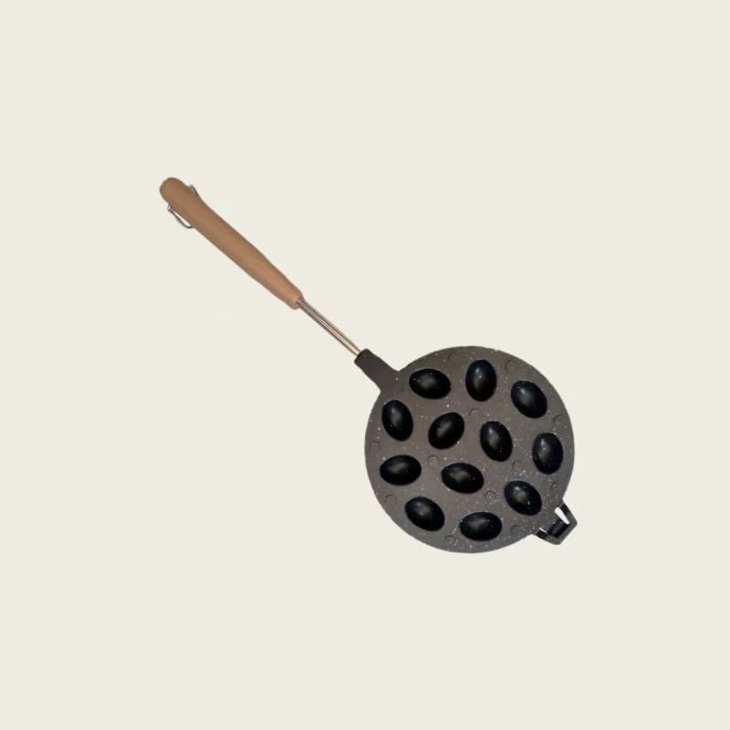 Овална форма за кексове с 12/16 дупки, алуминиева сплав, тава за вафли за газови печки