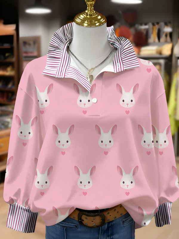 Дамска качулка от полиестерен флийс с 3D флорални принтове, дълги ръкави, яка с форма на гъбичка, нормална дължина, есен 2025