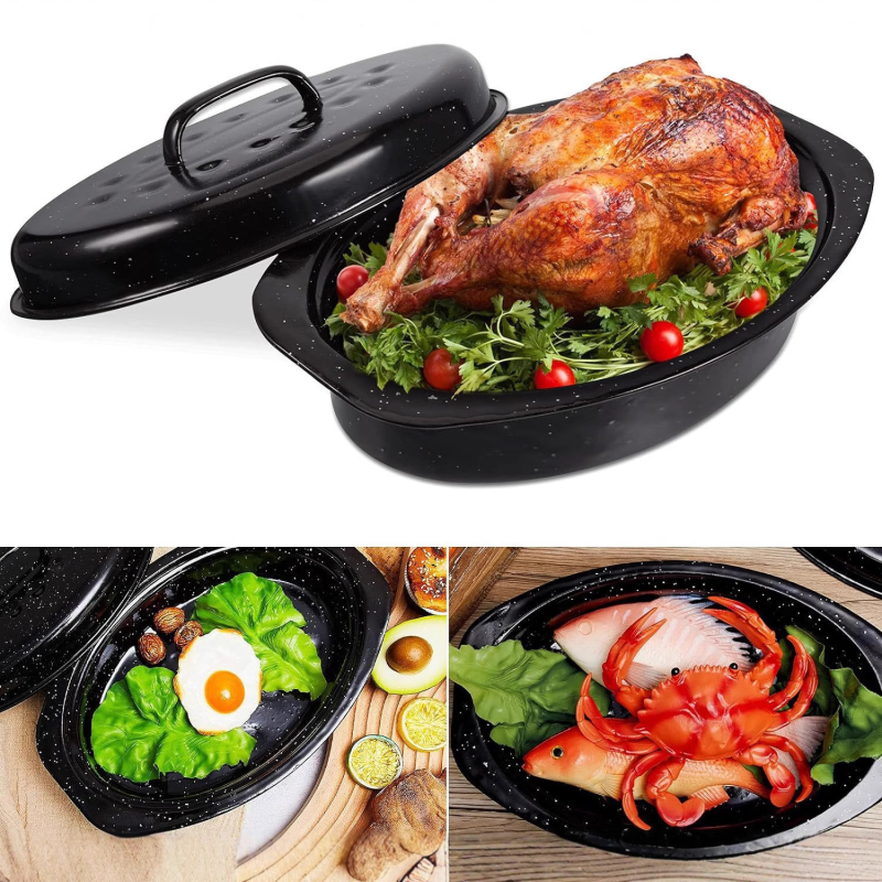 Emaljaga toidukäitlised lindude jaoks: ümmargune kuju, Zhengnuo kaubamärk, emaljematerjal, kaal 1 kg, mitmeotstarbeline ja kaasaskantav