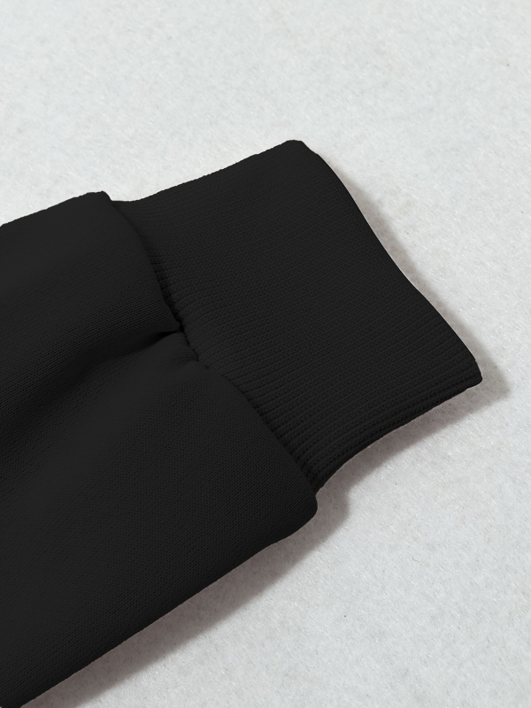 Детски суитшърт с котешки принт, кръгло деколте, дълъг ръкав, без качулка