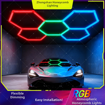 Seina lamp honeycomb disainiga, LED valgusallikas, 24V, PCS abažuur, kaugjuhimispult