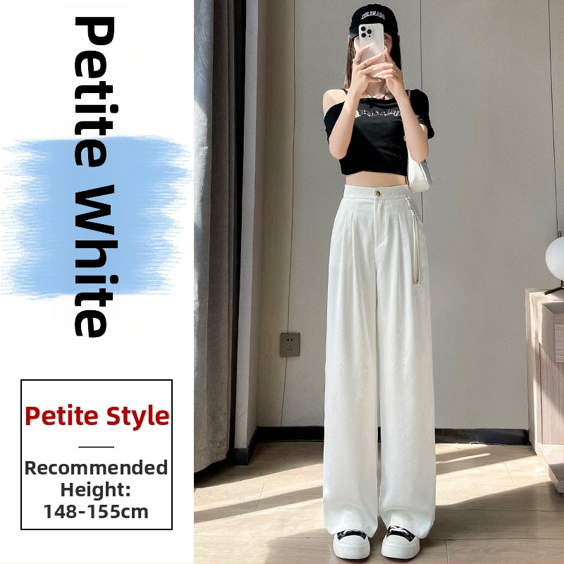 Жени широки панталони с висока талия, акрилни влакна, 95%+, градски стил