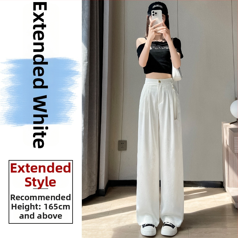 Жени широки панталони с висока талия, акрилни влакна, 95%+, градски стил