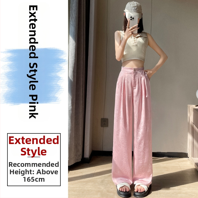 Жени широки панталони с висока талия, акрилни влакна, 95%+, градски стил