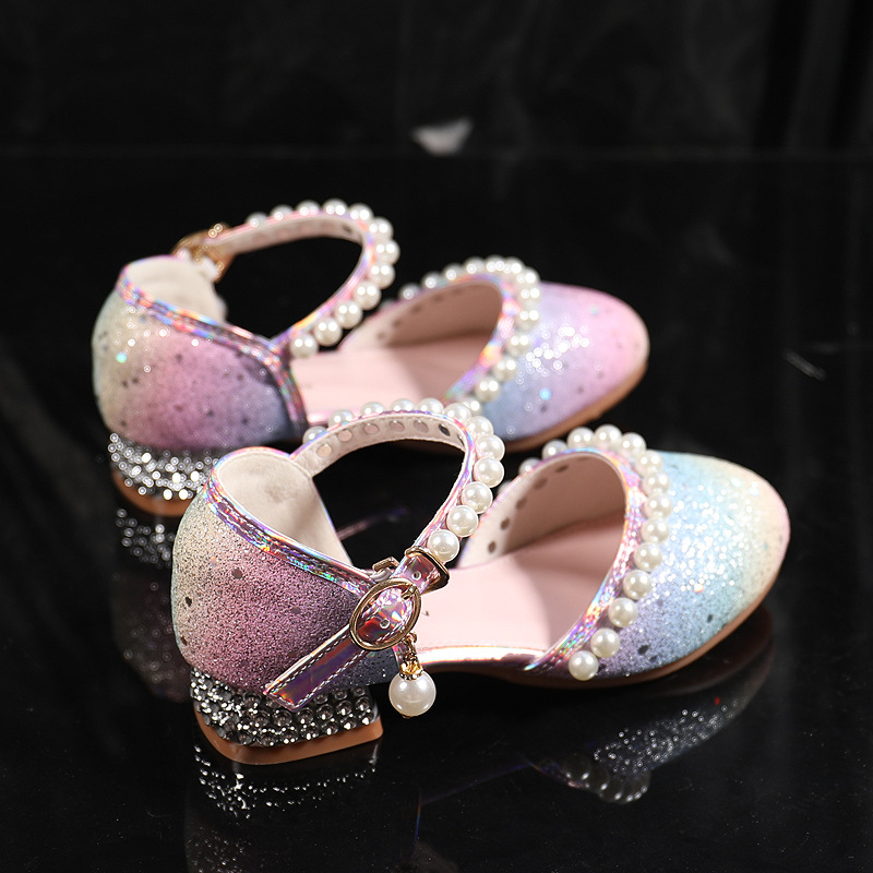 Сандали за момичета с катарамно закопчаване, PU подплата, PU стелка и TPR подметка