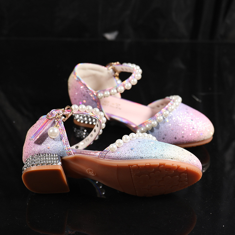 Сандали за момичета с катарамно закопчаване, PU подплата, PU стелка и TPR подметка