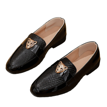 Детски лофери от изкуствена кожа, гумена подметка, за пролет и есен, унисекс