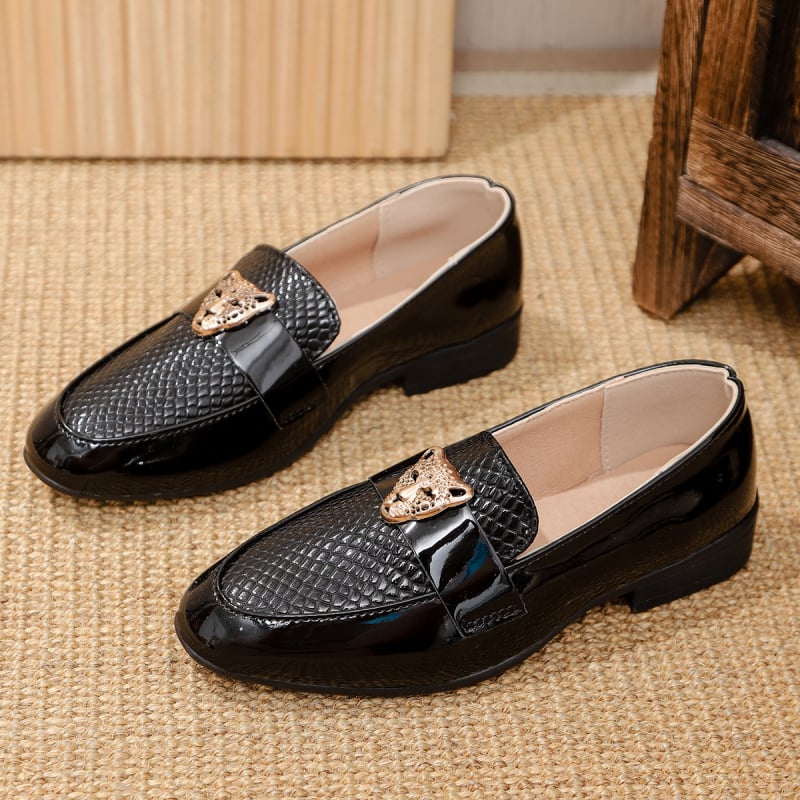 Детски лофери от изкуствена кожа, гумена подметка, за пролет и есен, унисекс