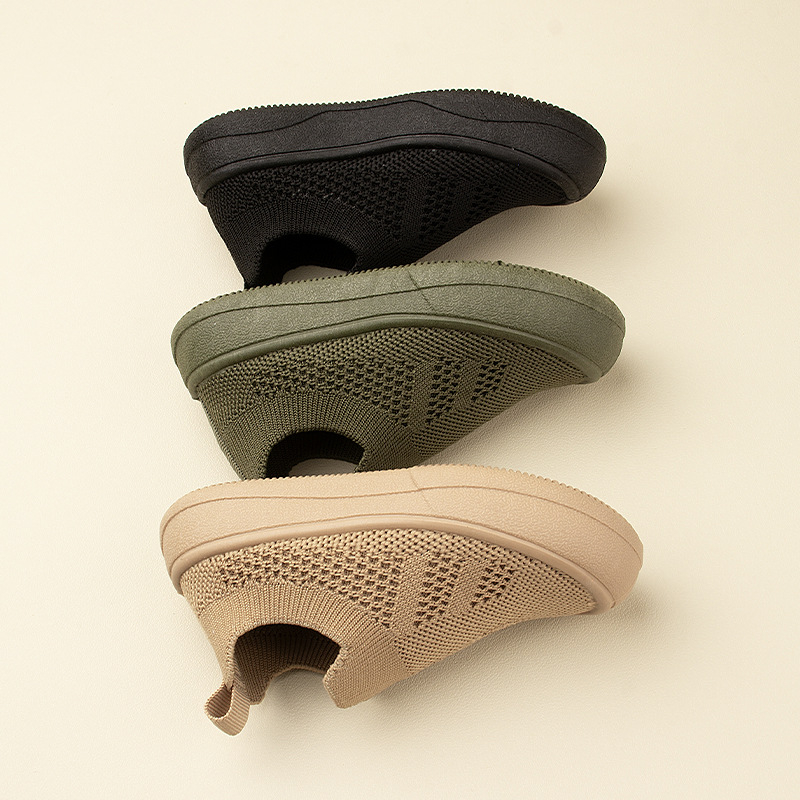 EDUBA Fly-Woven детски обувки, мека подметка, леки, унисекс, TPR подметка, пролет–есен