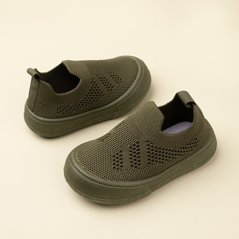 EDUBA Fly-Woven детски обувки, мека подметка, леки, унисекс, TPR подметка, пролет–есен