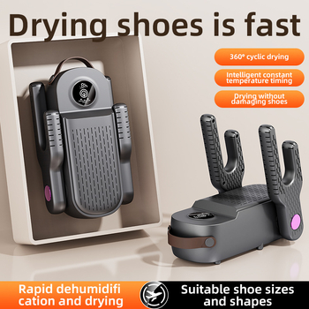 Сгъваем сушилник за обувки с телескопично рамо и UV дезодориране, модел Bg-hxq001, 220V, 180W, 50Hz