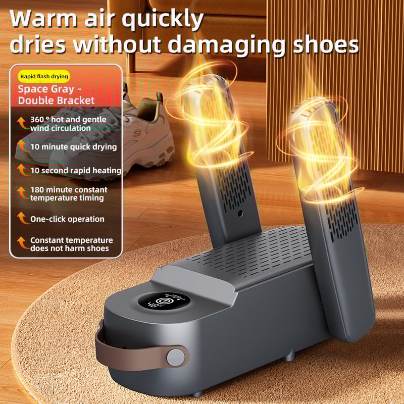 Сгъваем сушилник за обувки с телескопично рамо и UV дезодориране, модел Bg-hxq001, 220V, 180W, 50Hz